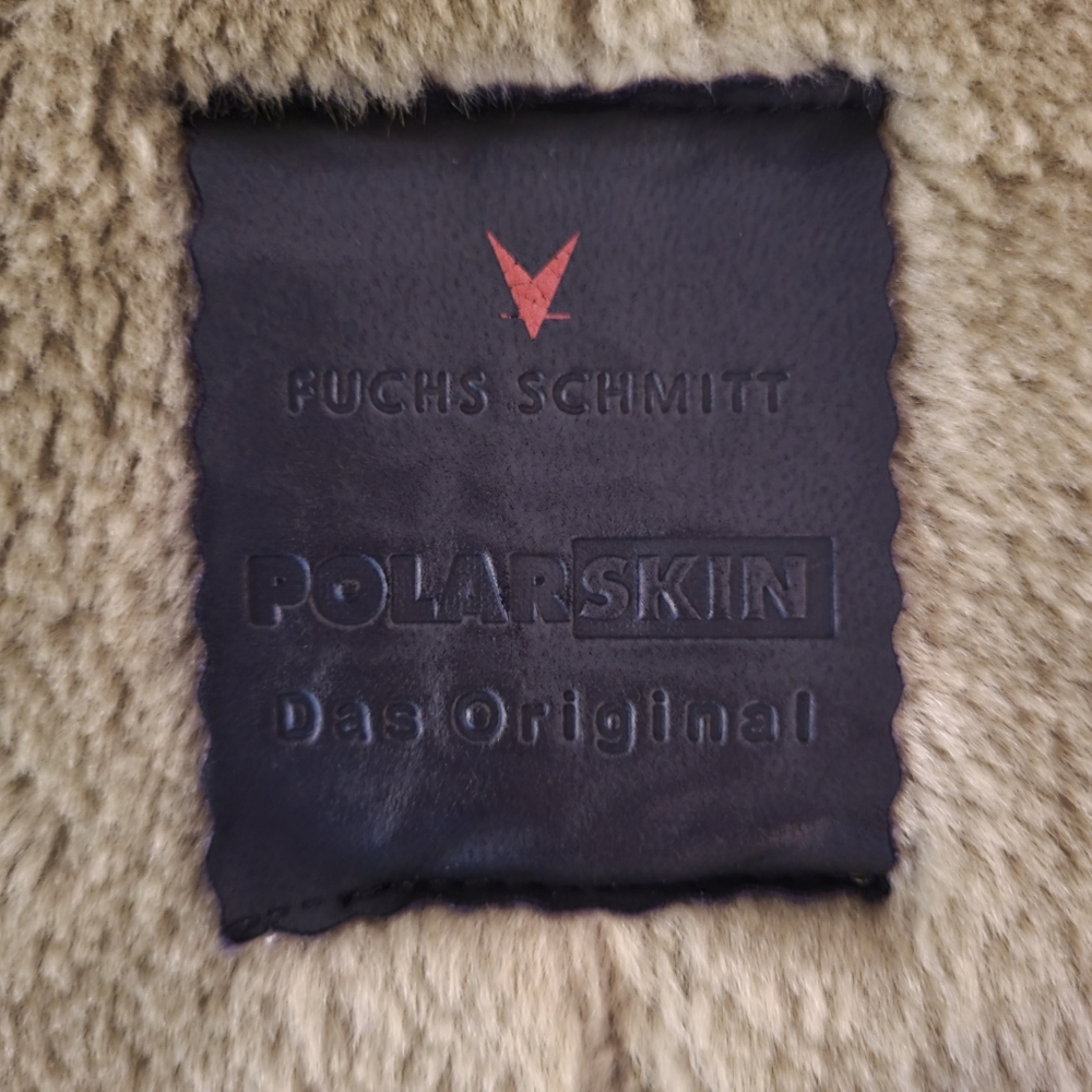 Fuchs Schmitt Cozy Winter Coat in soft green, size 8 - Picture 3 of 8